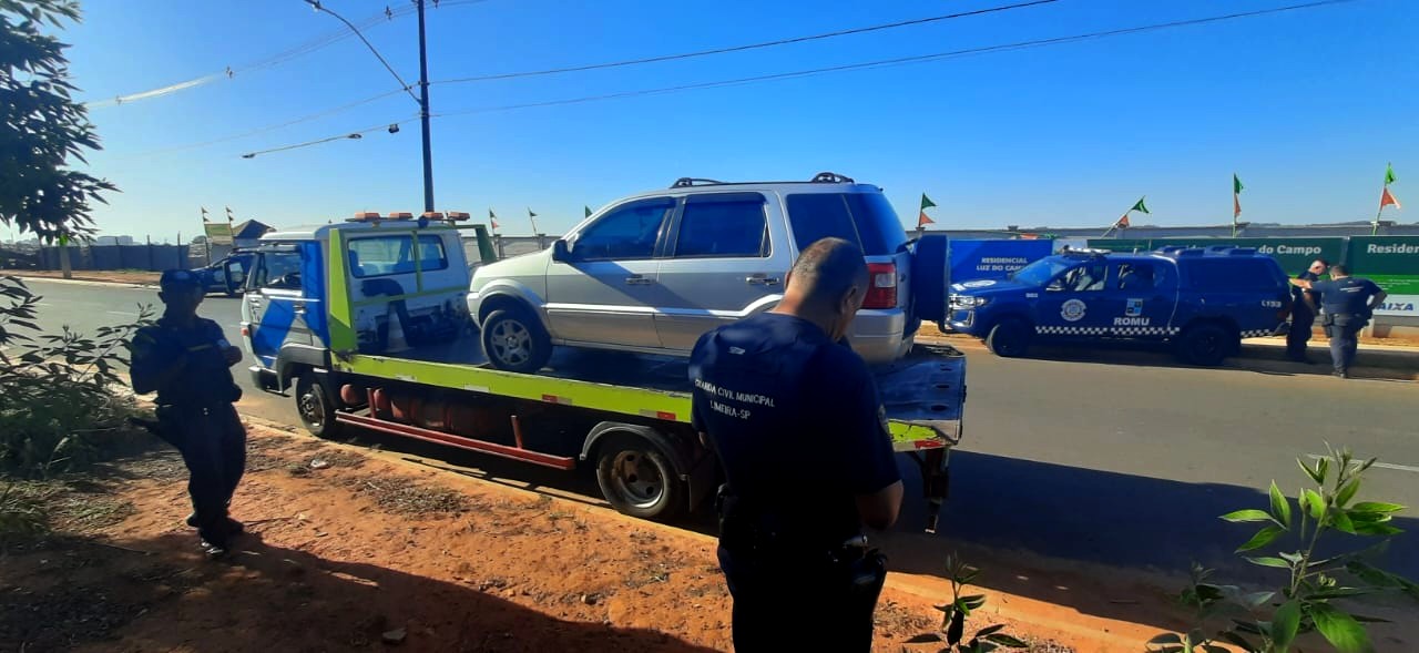 Guarda de Limeira apreende veículo pela Lei do Pancadão