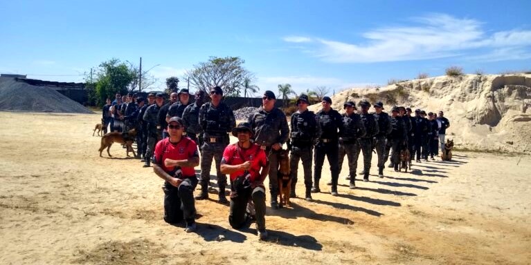 GCM de Artur Nogueira participa do curso de Conduta de Patrulha K9