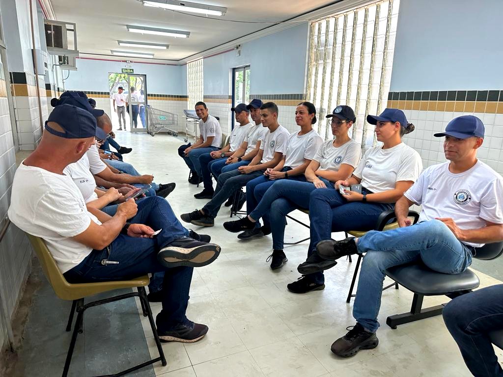 Guardas Municipais e alunos da Academia se mobilizam para doar sangue em Campinas