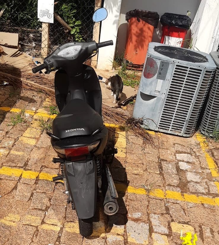 Homem é preso 'passeando' com moto furtada em Americana