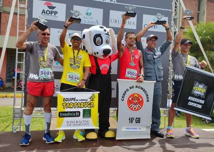 Sargento dos bombeiros de Nova Odessa é campeão em corrida para militares