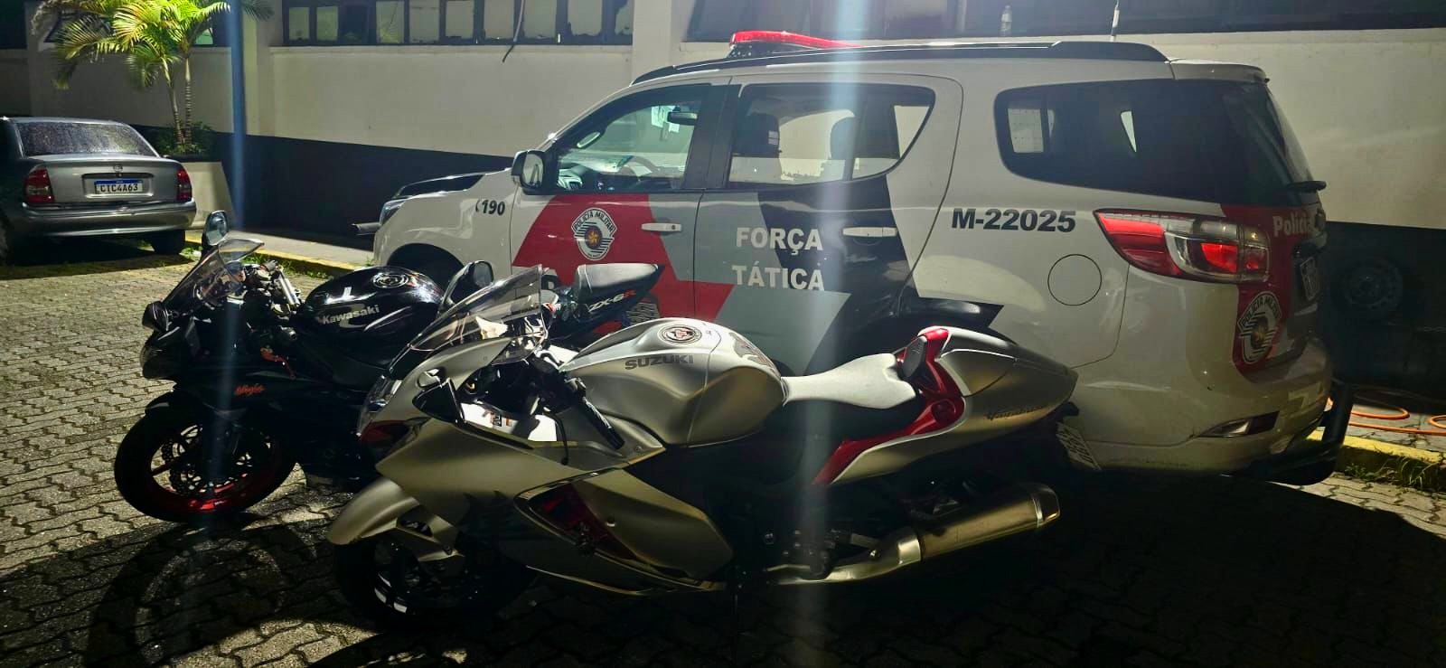 Motos de grande porte roubadas em Americana e S. Bárbara são localizadas na Zona Sul de SP