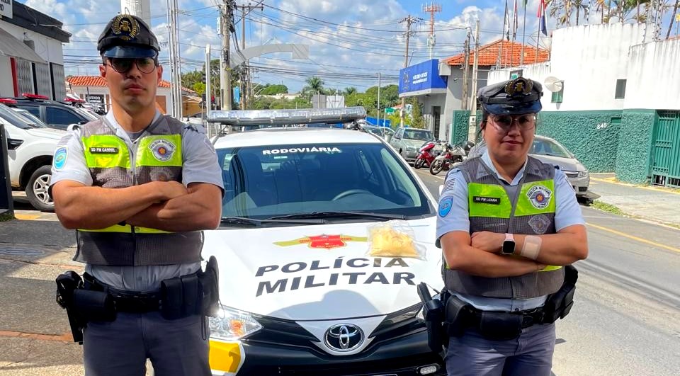 Condutor foge após batida e abandona carro com drogas em rodovia de Indaiatuba