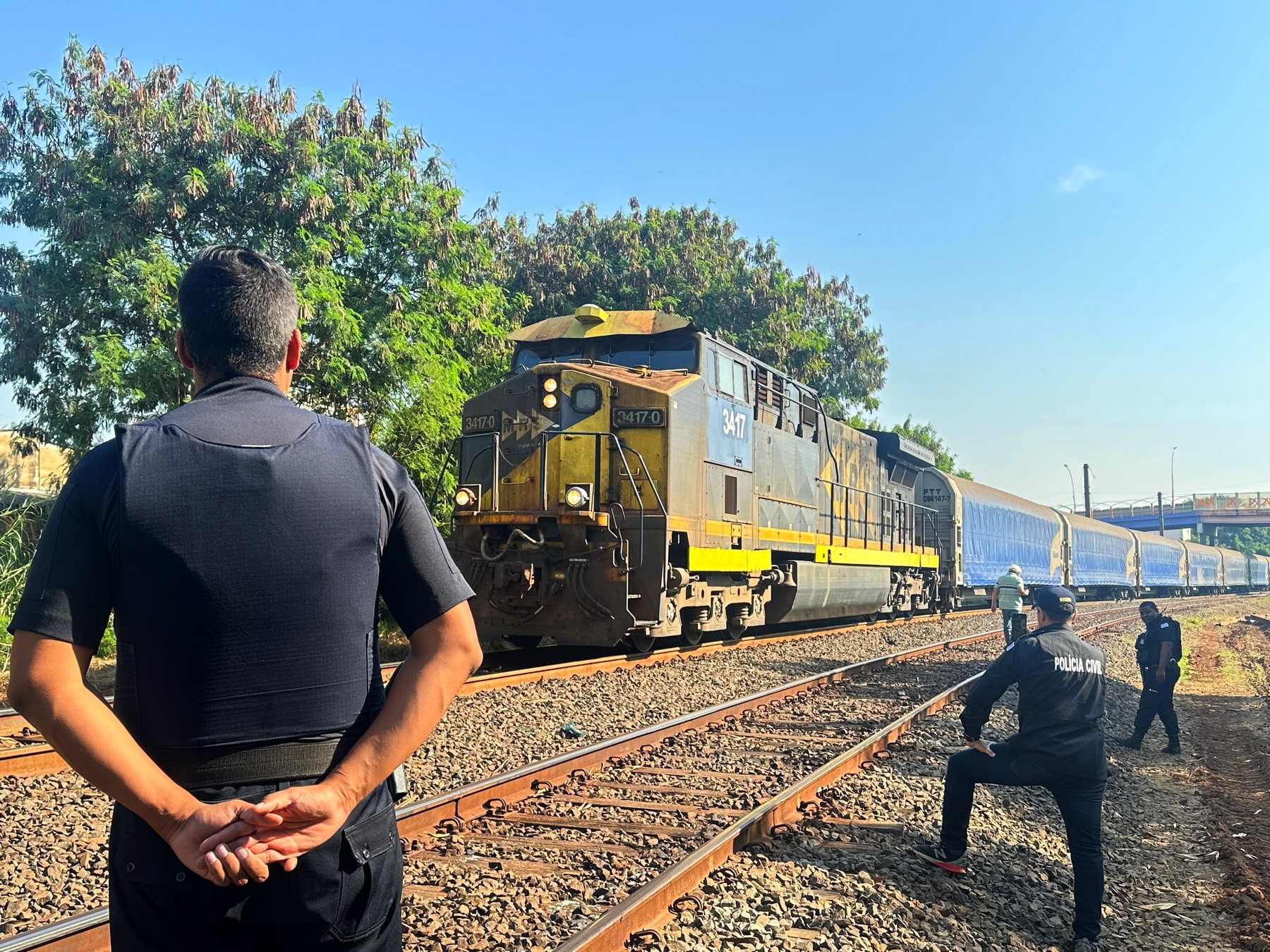 Gama localiza corpo na linha férrea de Americana