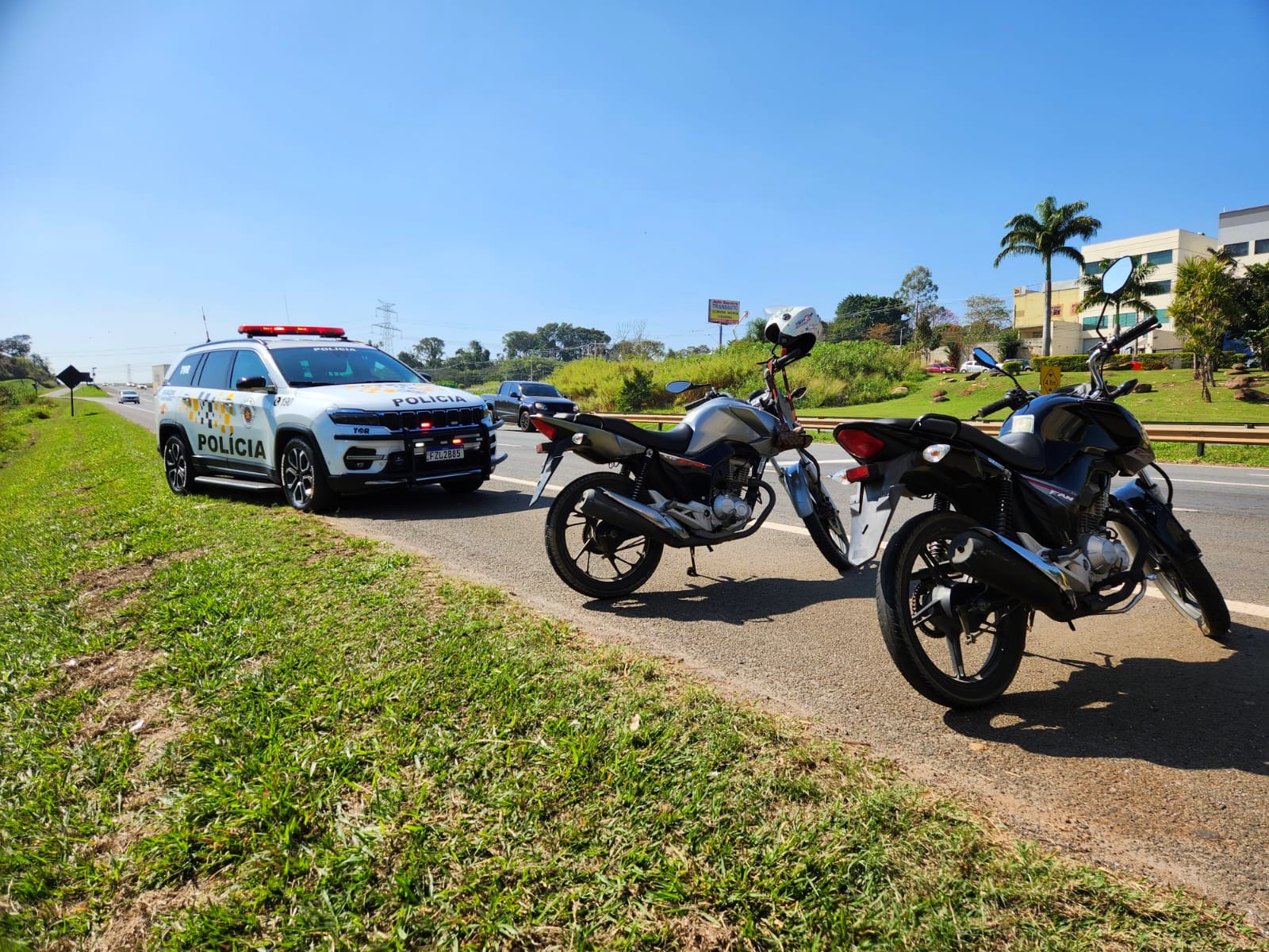 Criminoso é detido com motos furtadas em rodovia de Campinas