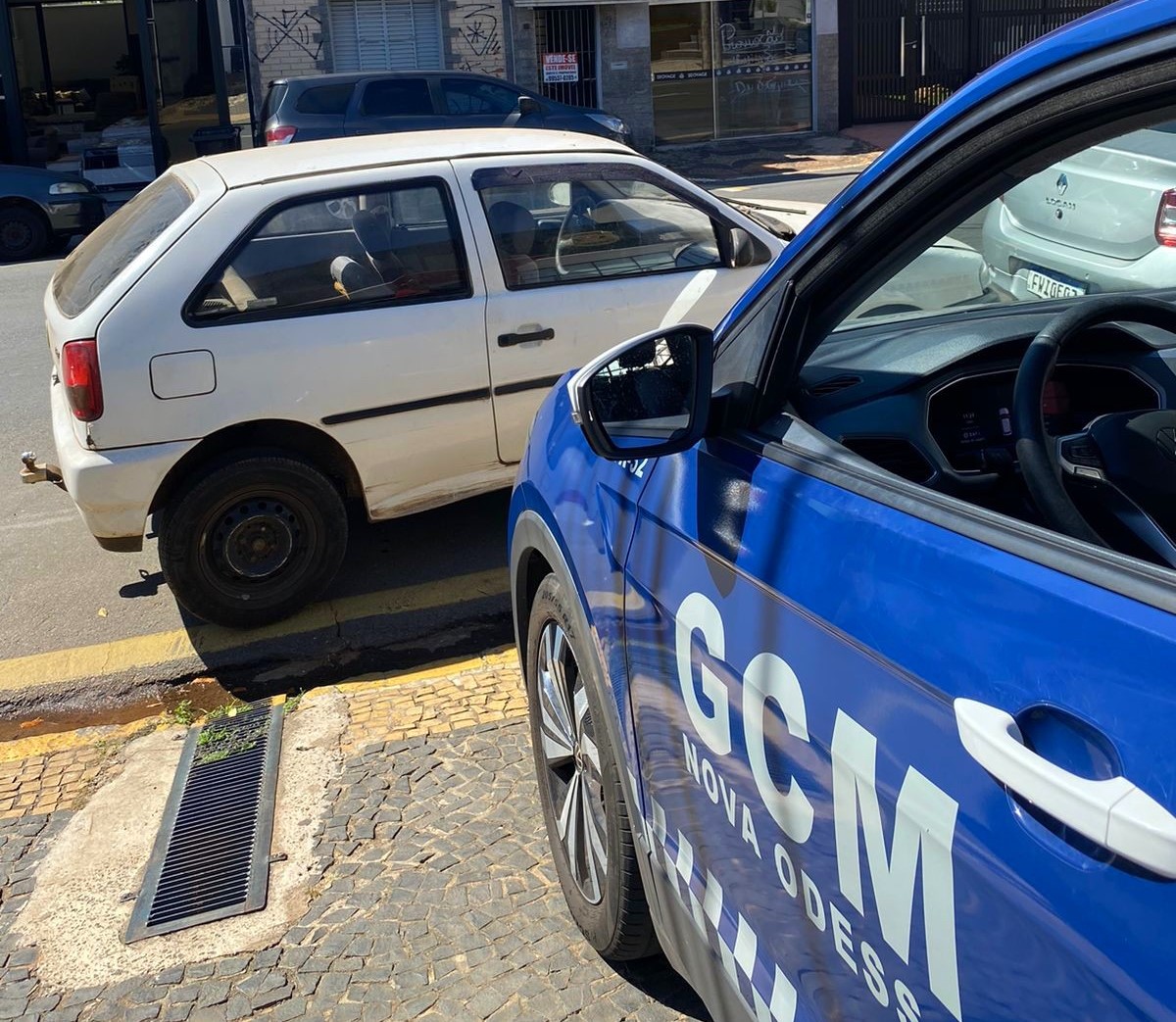 GCM de Nova Odessa recupera carro furtado em Americana