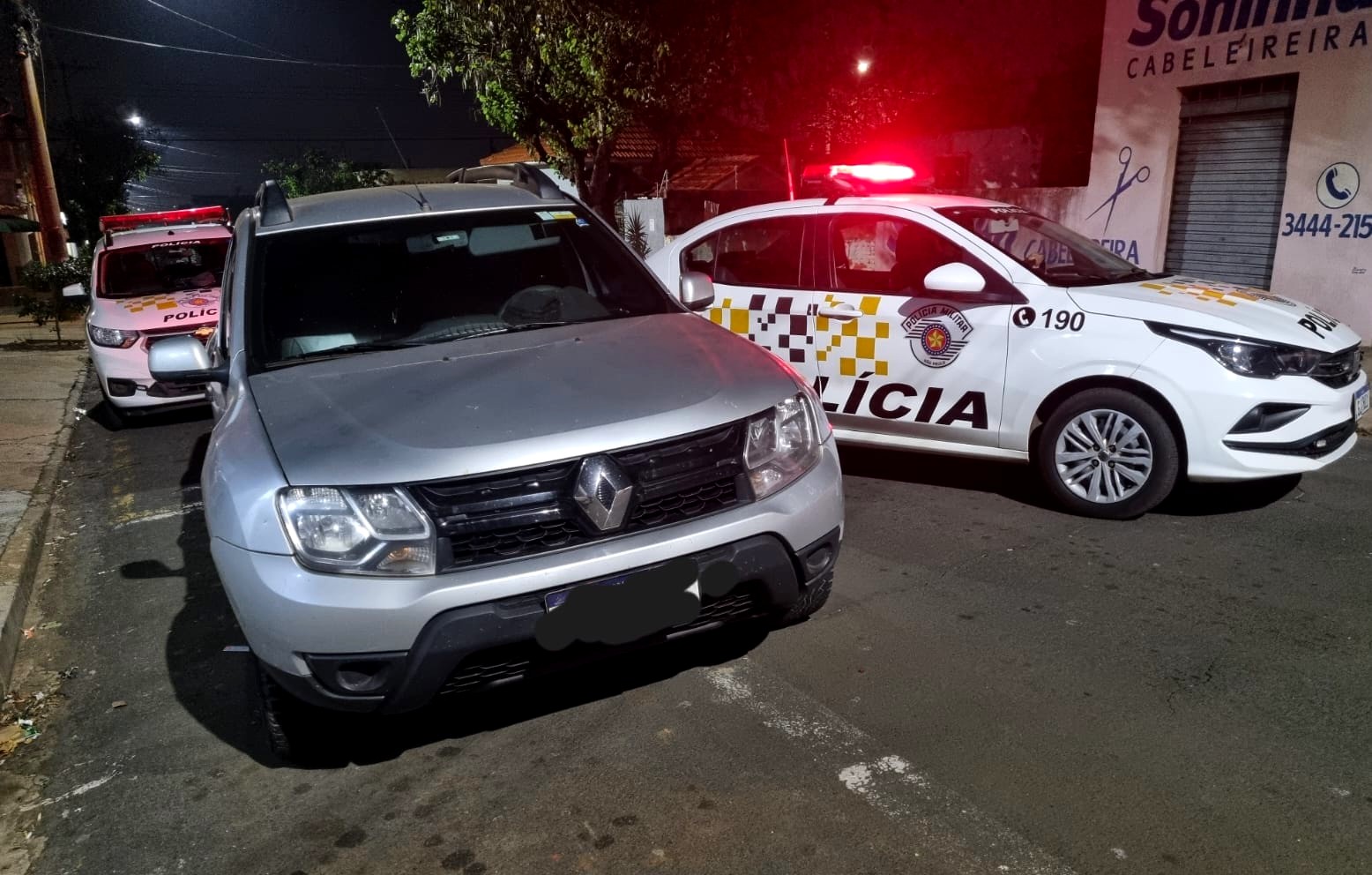 Polícia Rodoviária apreende carro com placas adulteradas em Cordeirópolis